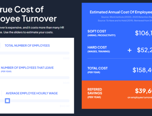 How Refered’s Employee Turnover Costs Calculator Can Open Your Eyes to Savings